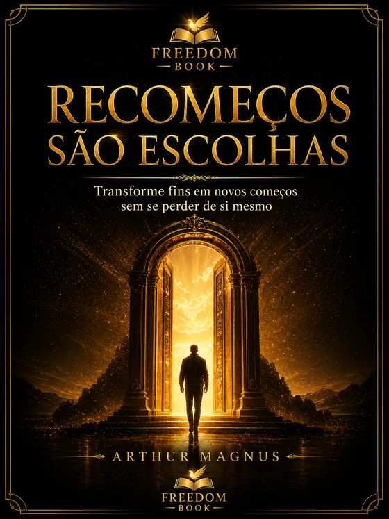Capa de Recomeços São Escolhas